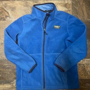 L.L. Bean Blue Fleece Jacket